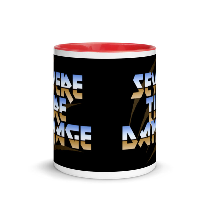 Severe Tire Damage -Mrs. Doubtfire Mug with Color Inside - Image 5