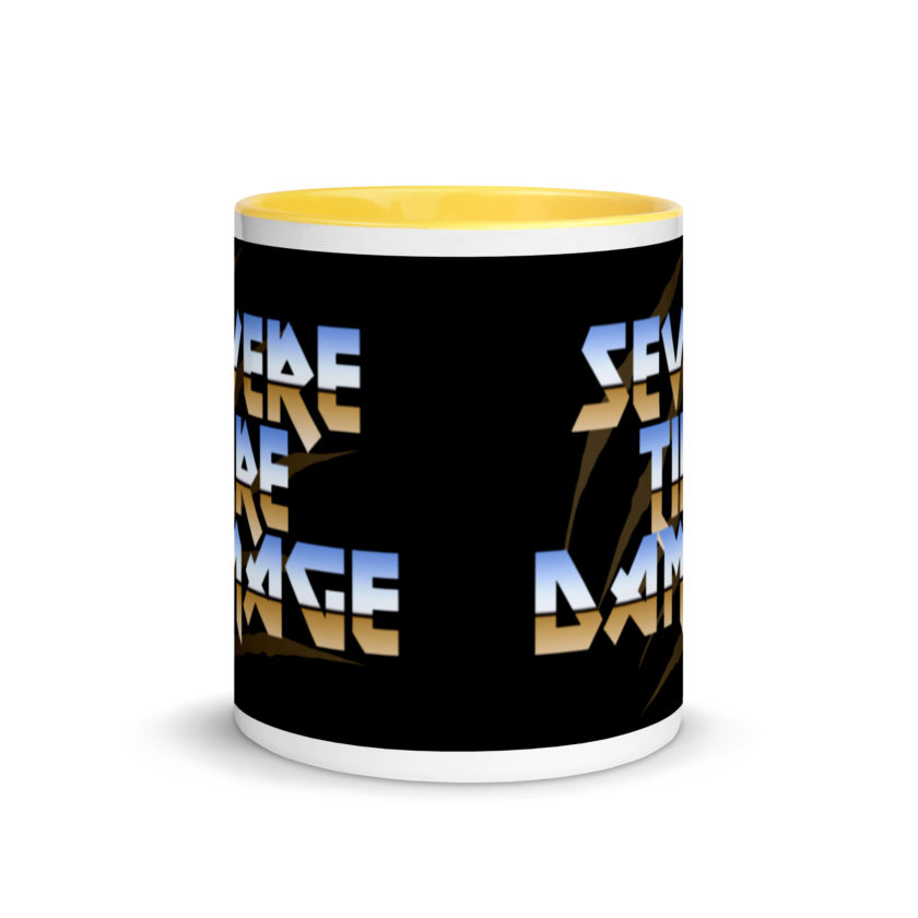 Severe Tire Damage -Mrs. Doubtfire Mug with Color Inside - Image 17