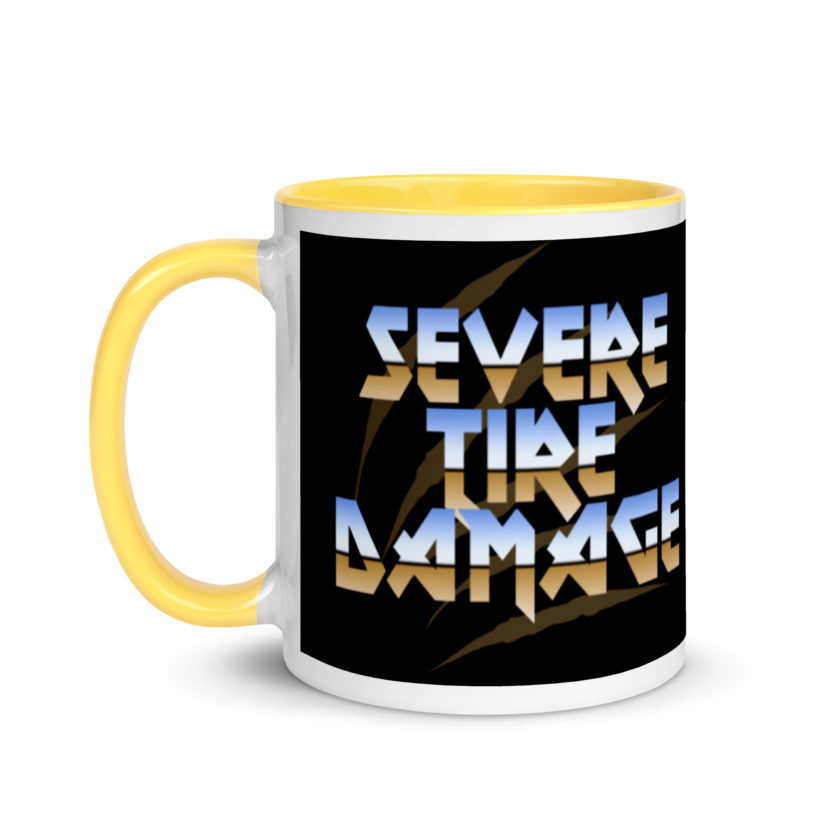Severe Tire Damage -Mrs. Doubtfire Mug with Color Inside - Image 18