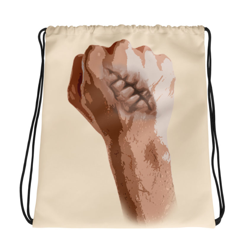 Burn Scar - Fight Club Drawstring bag
