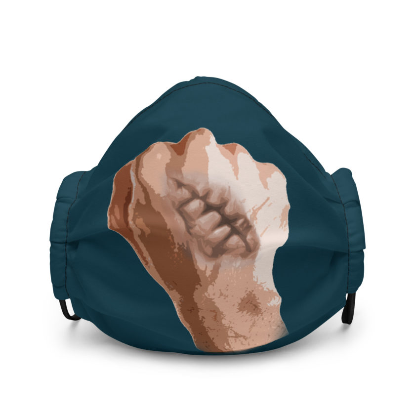 Burn Scar - Fight Club Premium face mask