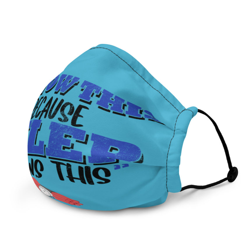 I know this because Tyler knows this. Fight Club Premium face mask - Image 3