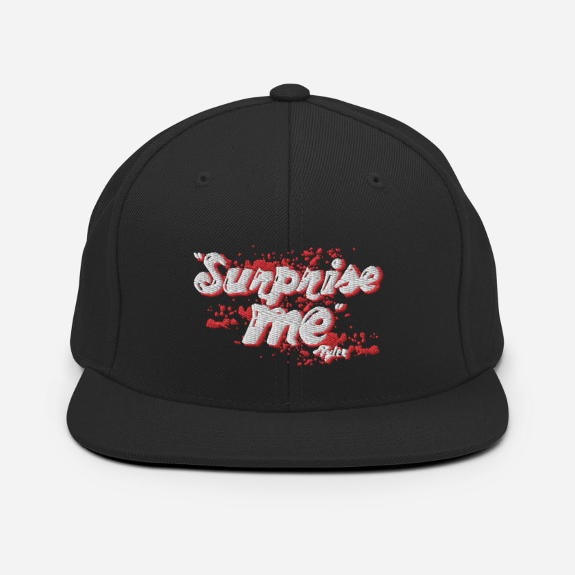 Suprise me... -Tyler Durden, Fight Club Snapback Hat - Image 3