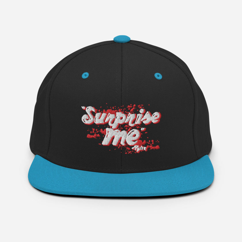 Suprise me... -Tyler Durden, Fight Club Snapback Hat - Image 5