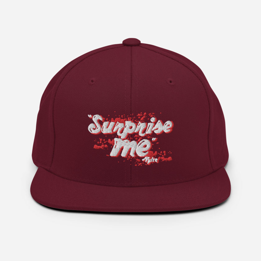 Suprise me... -Tyler Durden, Fight Club Snapback Hat - Image 7