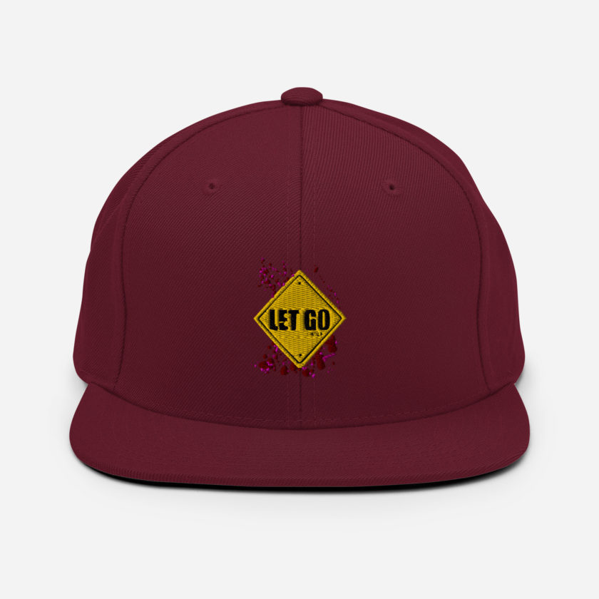 LET GO -Tyler Durden, Fight Club Snapback Hat - Image 8