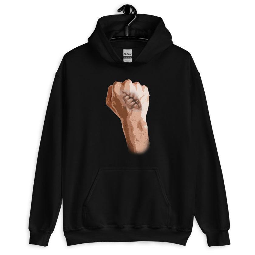 Burn Scar - Fight Club Unisex Hoodie - Image 2