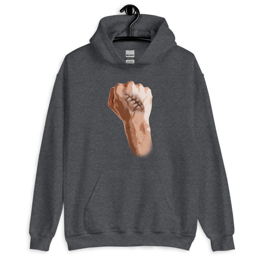 Burn Scar - Fight Club Unisex Hoodie - Image 6