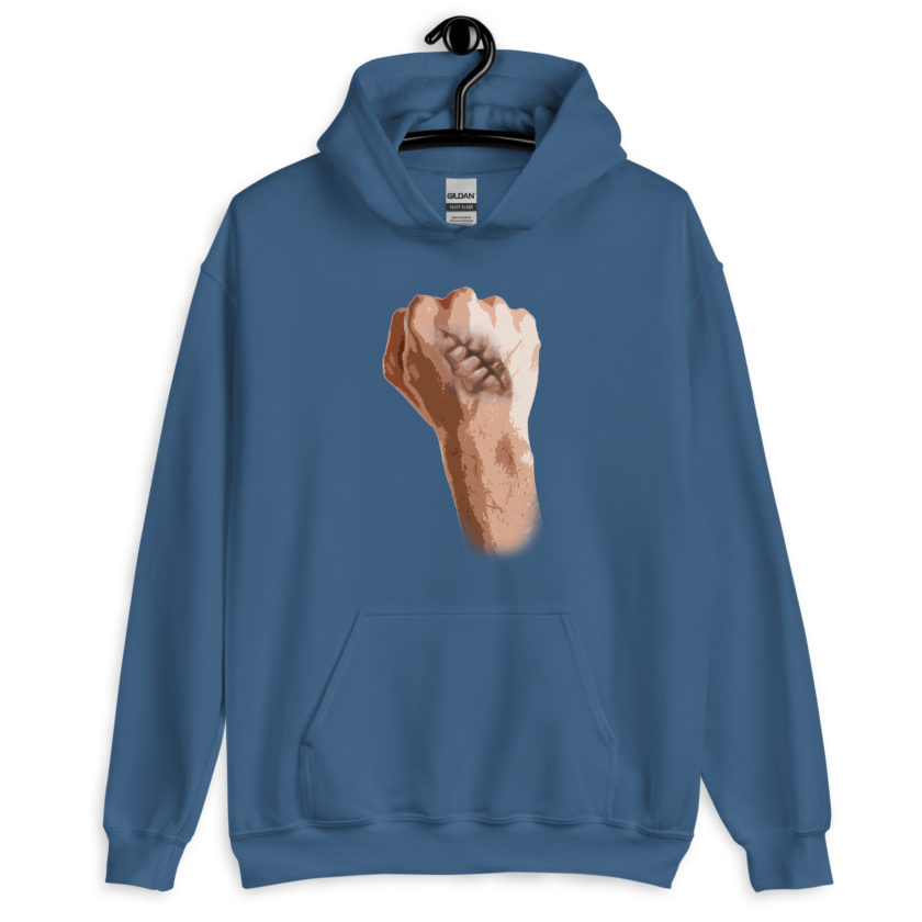 Burn Scar - Fight Club Unisex Hoodie - Image 7