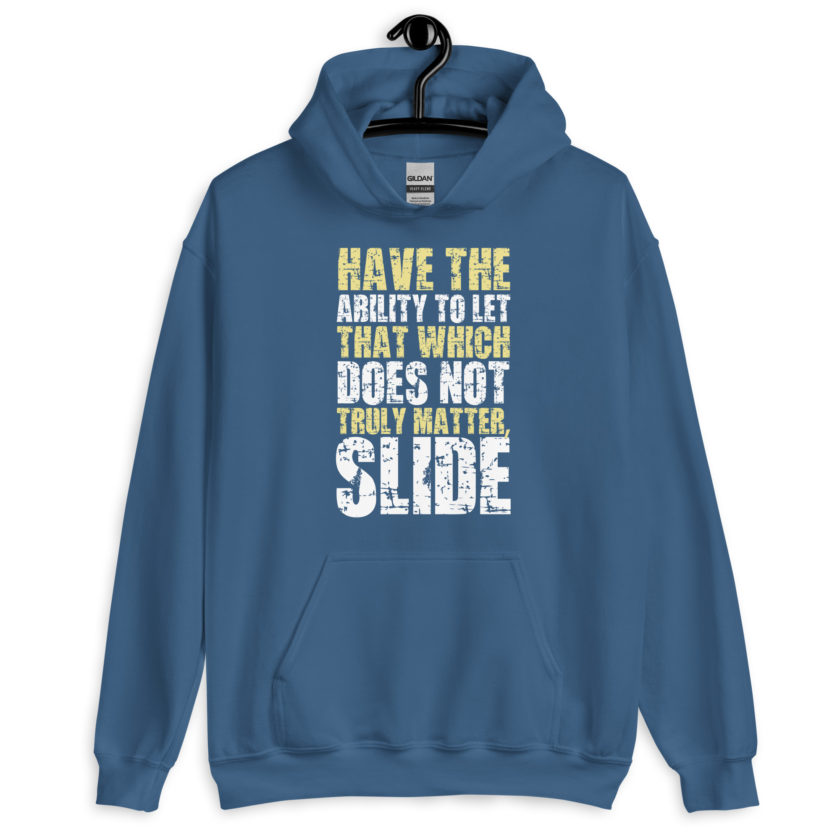 Have the ability to let that which does not truly matter, slide. -Fight Club Unisex Hoodie - Image 7
