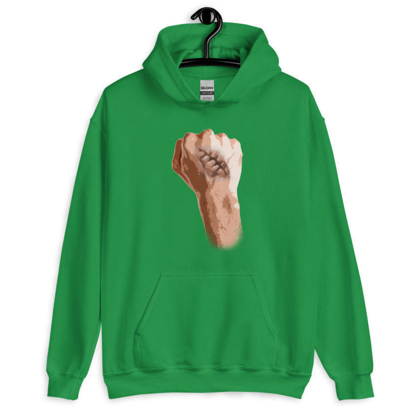 Burn Scar - Fight Club Unisex Hoodie - Image 8