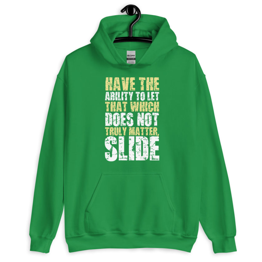 Have the ability to let that which does not truly matter, slide. -Fight Club Unisex Hoodie - Image 8