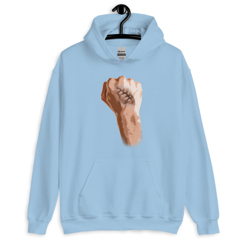 Burn Scar - Fight Club Unisex Hoodie - Image 10