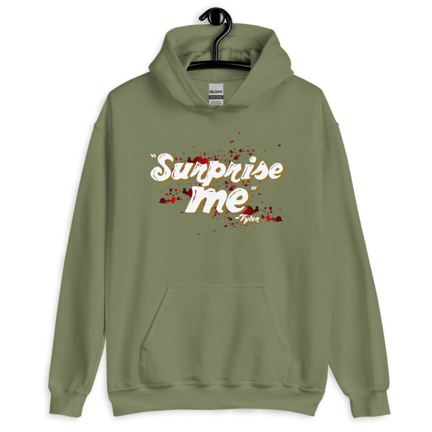 Suprise me... -Tyler Durden, Fight Club Unisex Hoodie - Image 8