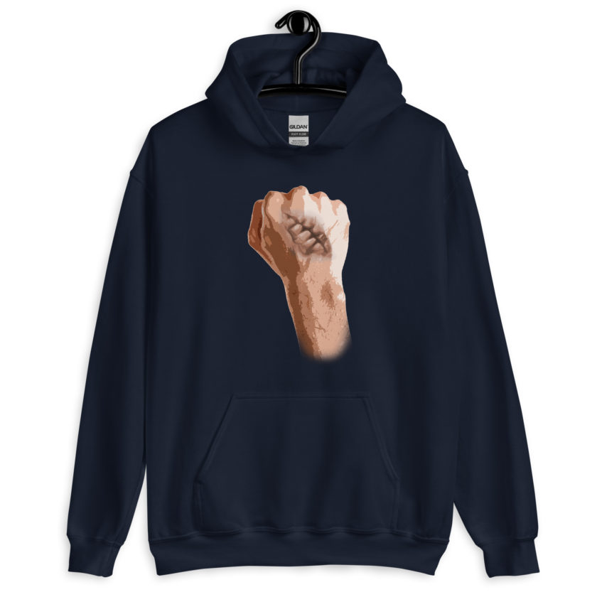 Burn Scar - Fight Club Unisex Hoodie - Image 3