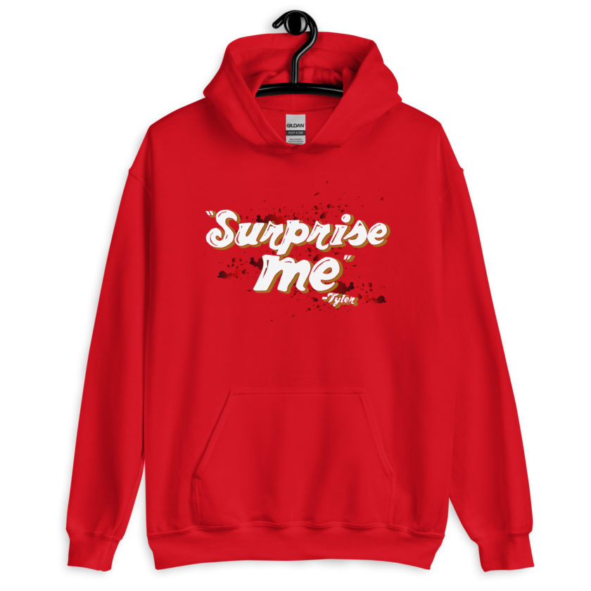 Suprise me... -Tyler Durden, Fight Club Unisex Hoodie - Image 4