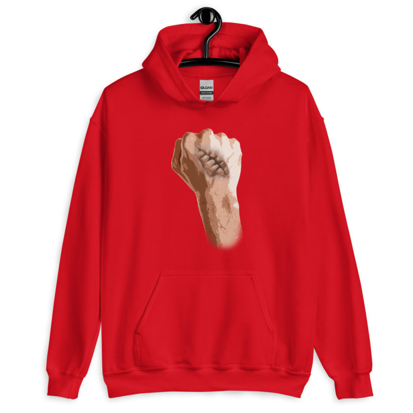 Burn Scar - Fight Club Unisex Hoodie - Image 5