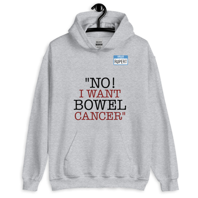 No, I want bowel cancer - Fight Club Unisex Hoodie - Image 6