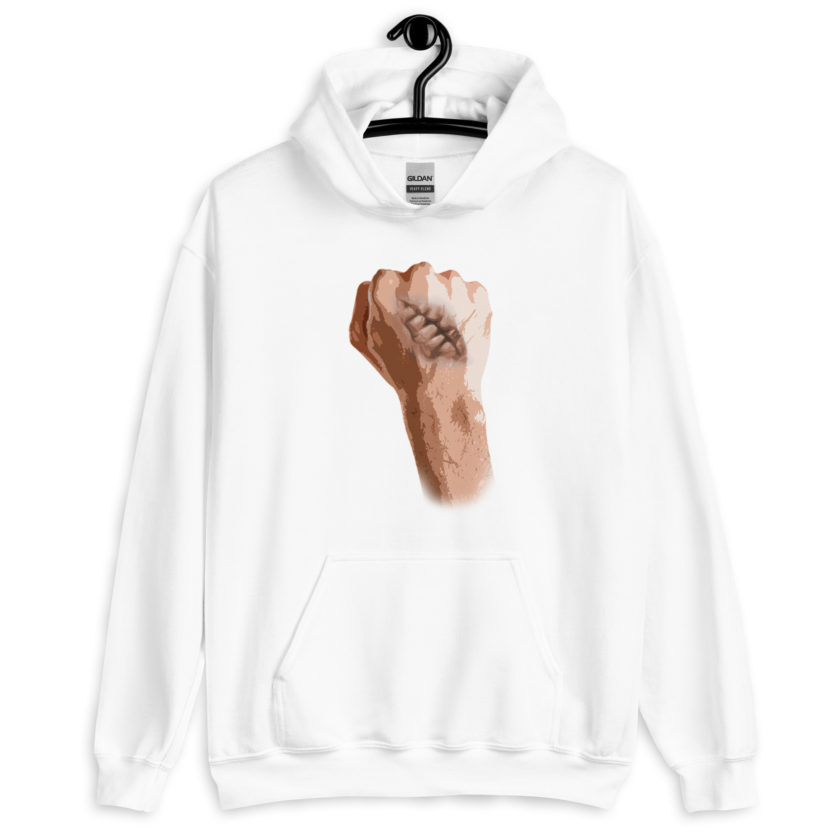 Burn Scar - Fight Club Unisex Hoodie - Image 12