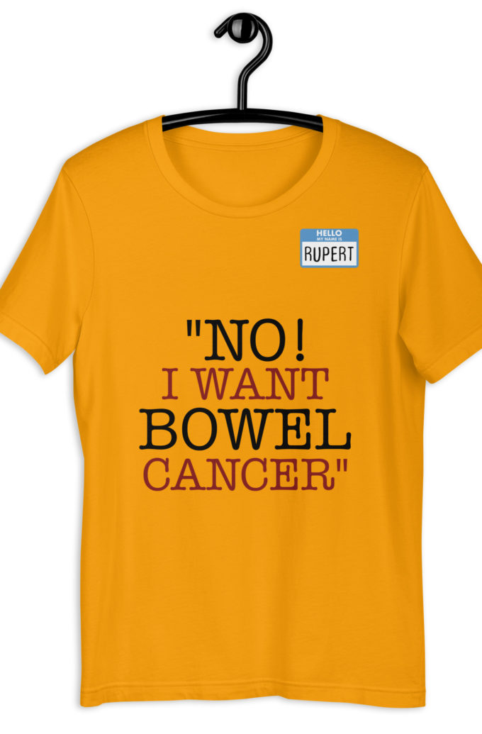 No, I want bowel cancer - Fight Club Unisex t-shirt