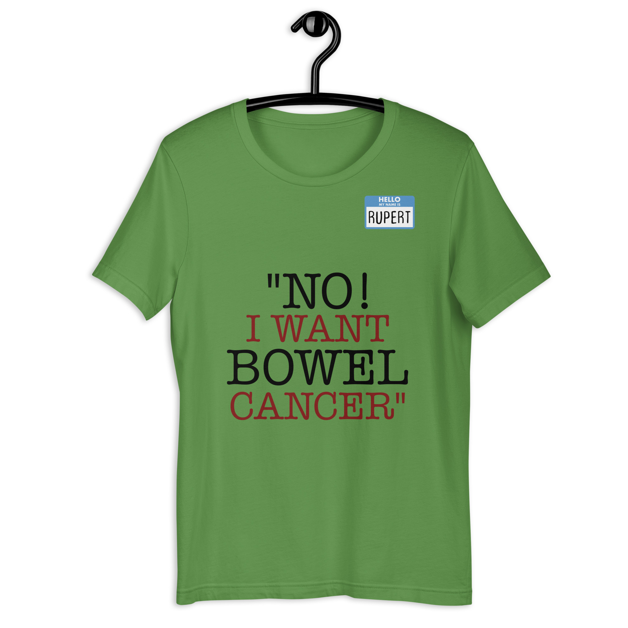 No, I want bowel cancer - Fight Club Unisex t-shirt - Image 2