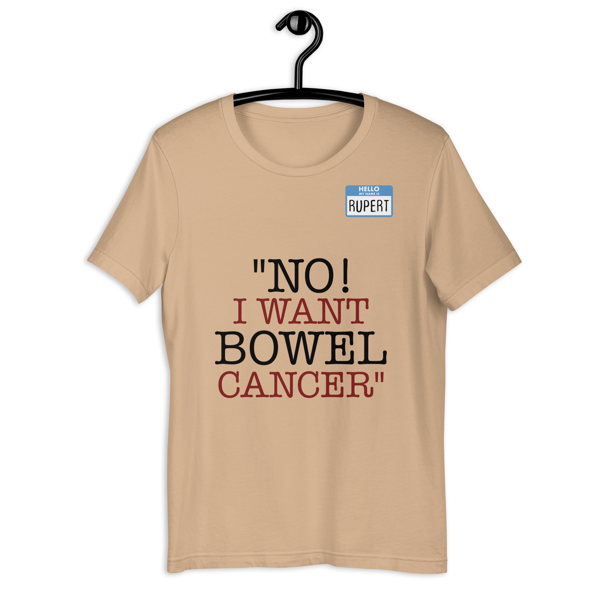 No, I want bowel cancer - Fight Club Unisex t-shirt - Image 5