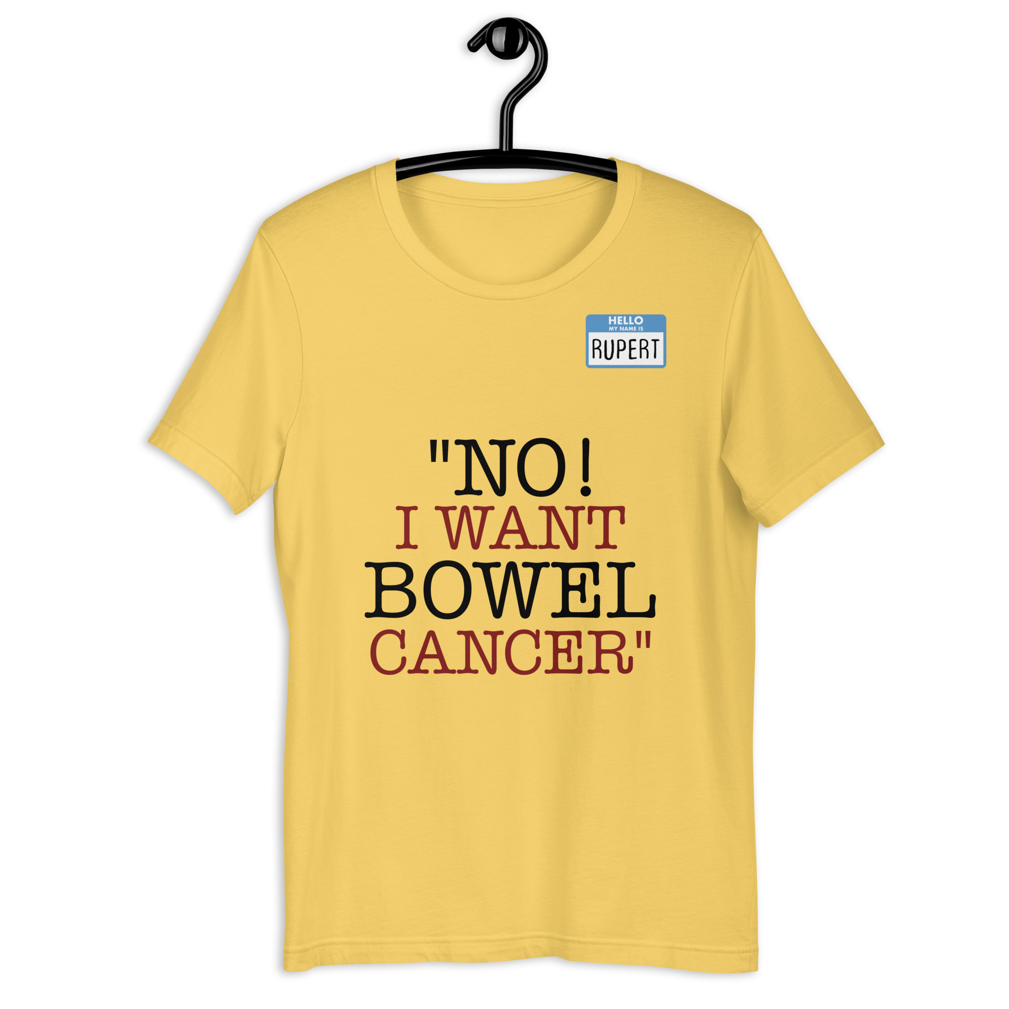 No, I want bowel cancer - Fight Club Unisex t-shirt - Image 10