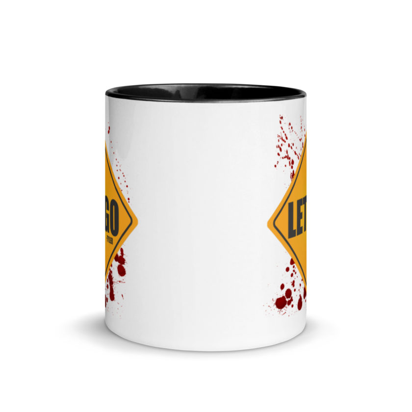 LET GO -Tyler Durden, Fight Club Mug with Color Inside - Image 3
