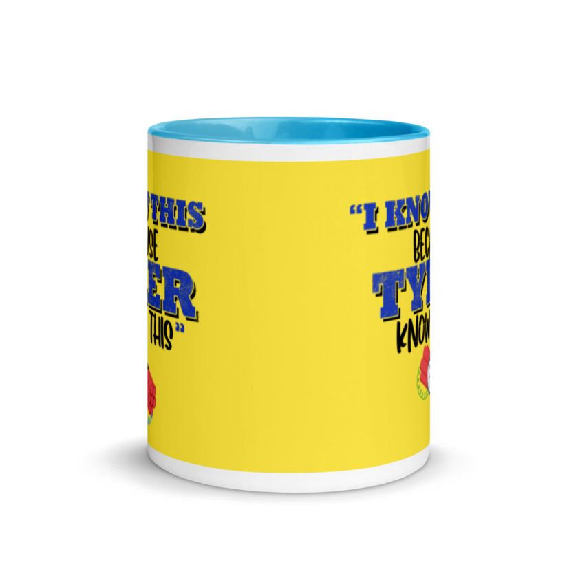 I know this because Tyler knows this. Fight Club Mug with Color Inside - Image 12