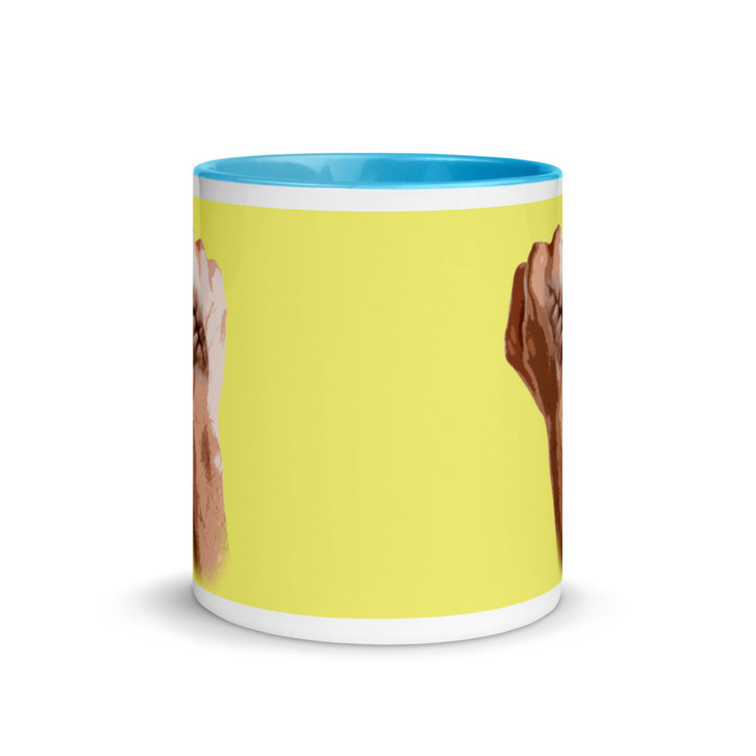 Burn Scar - Fight Club Mug with Color Inside - Image 12