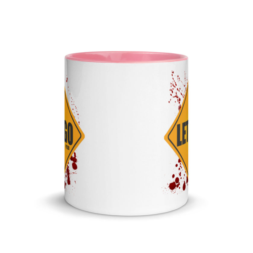 LET GO -Tyler Durden, Fight Club Mug with Color Inside - Image 15