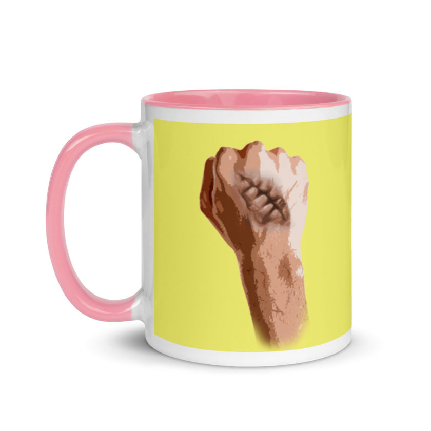 Burn Scar - Fight Club Mug with Color Inside - Image 16