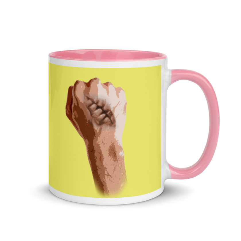 Burn Scar - Fight Club Mug with Color Inside - Image 14