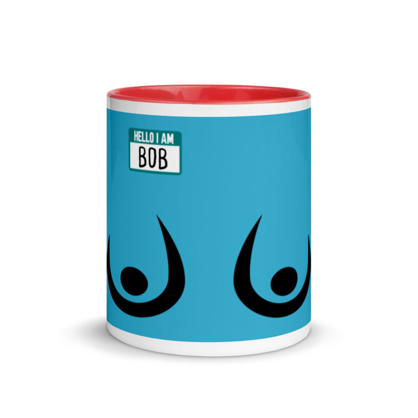 Bob's Bitch Tits Mug with Color Inside - Image 6