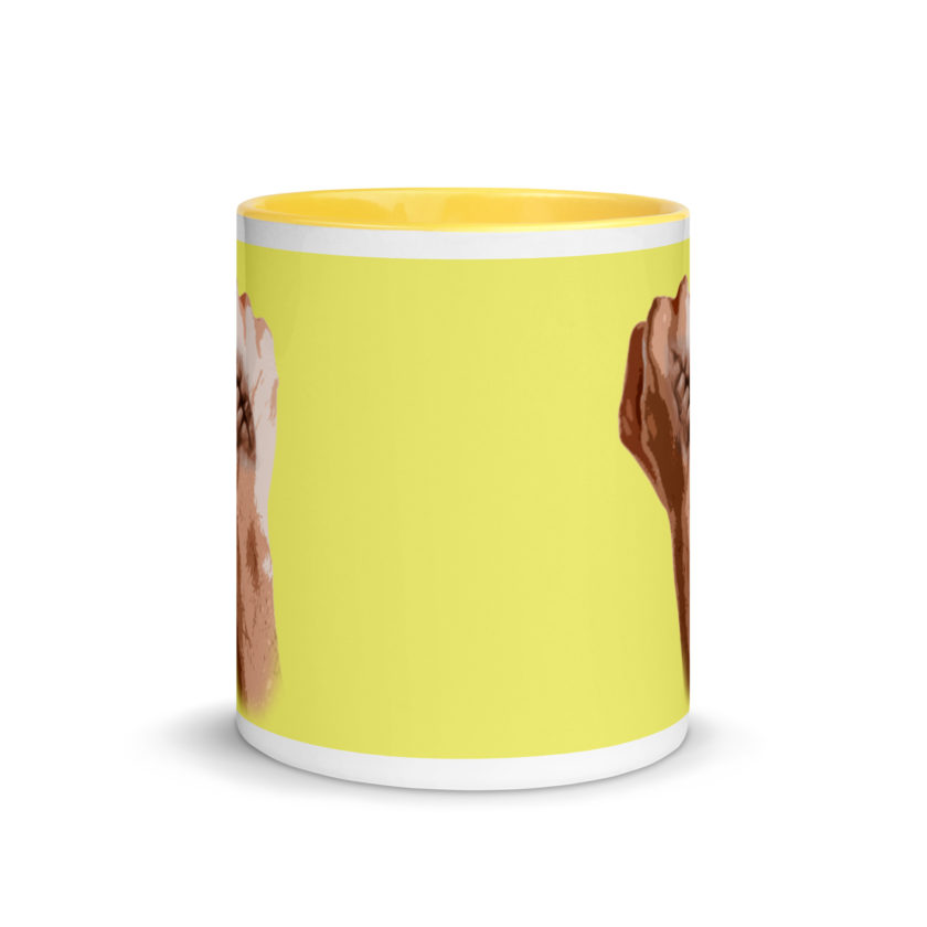 Burn Scar - Fight Club Mug with Color Inside - Image 18