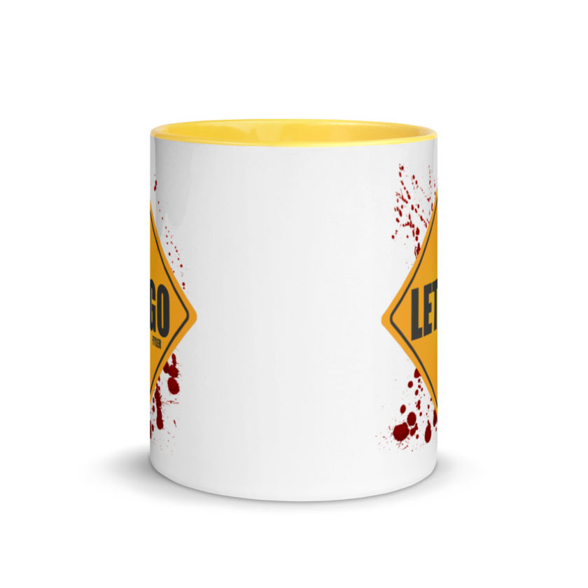 LET GO -Tyler Durden, Fight Club Mug with Color Inside - Image 18