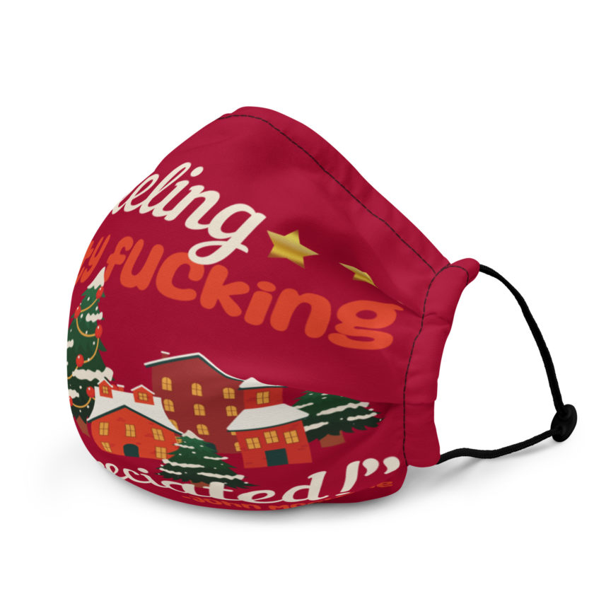 Feeling pretty fucking unappreciated! -John Mcclane, Die Hard Premium face mask - Image 3