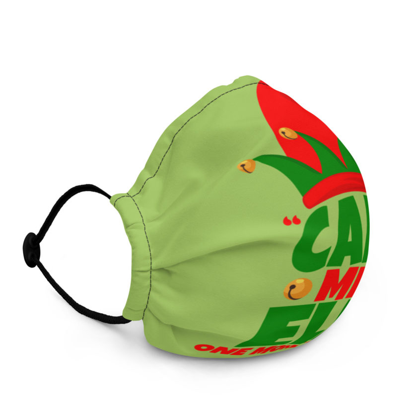 Call me elf, one more time! -Miles Finch, Elf Premium face mask - Image 2