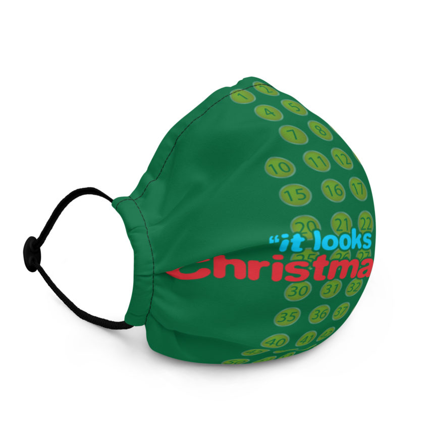 It looks like a Christmas tree! -Buddy the Elf, Elf Premium face mask - Image 2