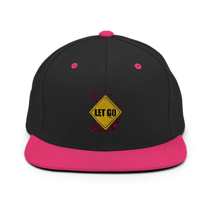 LET GO -Tyler Durden, Fight Club Snapback Hat - Image 5