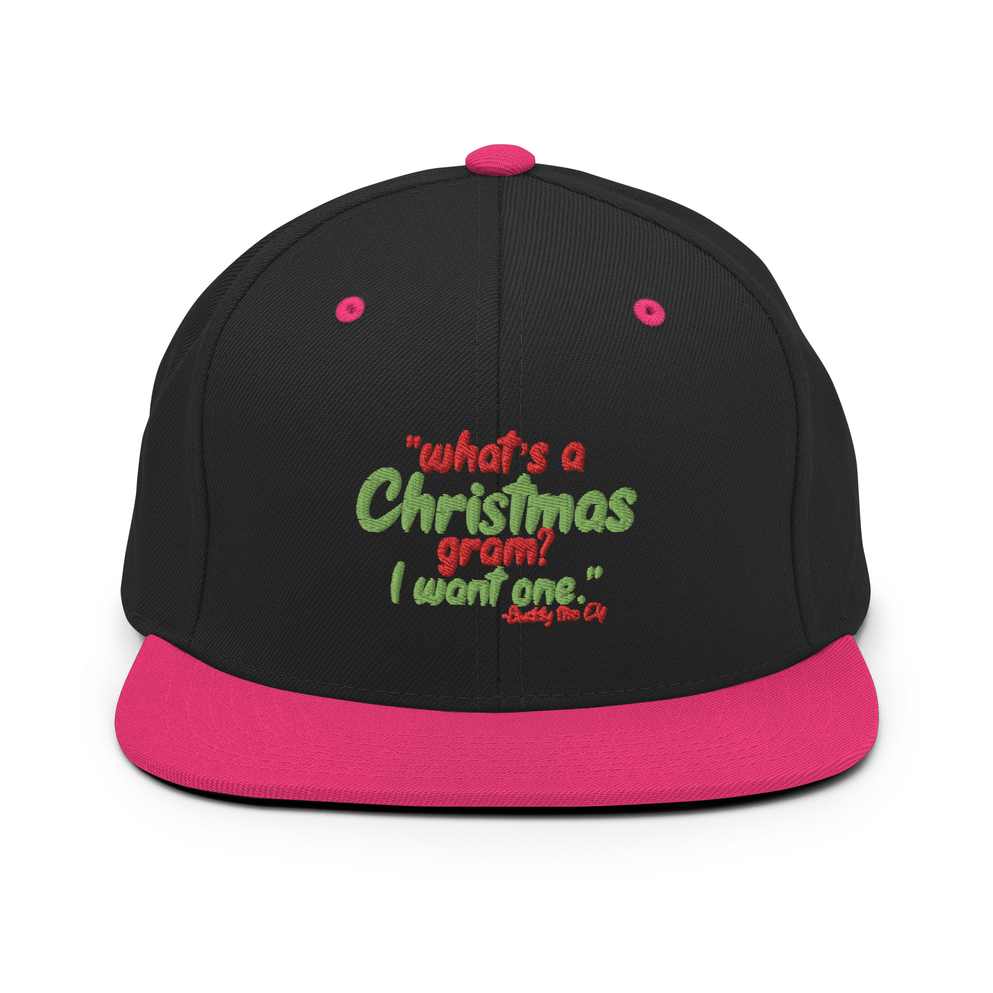 What's a Christmas gram? I want one -Buddy the Elf, Elf Snapback Hat - Image 5