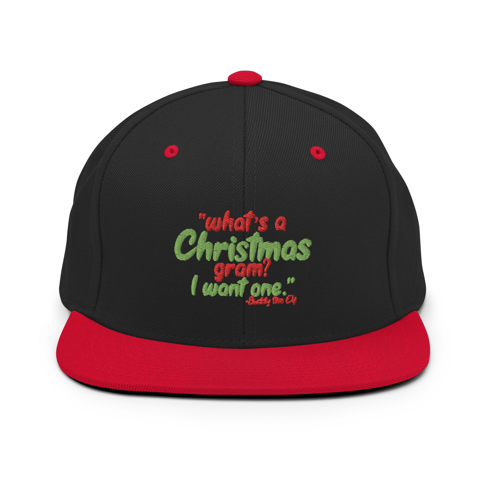 What's a Christmas gram? I want one -Buddy the Elf, Elf Snapback Hat - Image 4