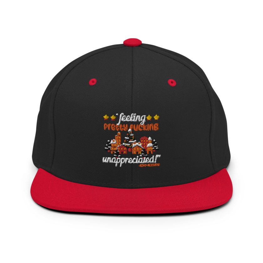 Feeling pretty fucking unappreciated! -John Mcclane, Die Hard Snapback Hat - Image 4