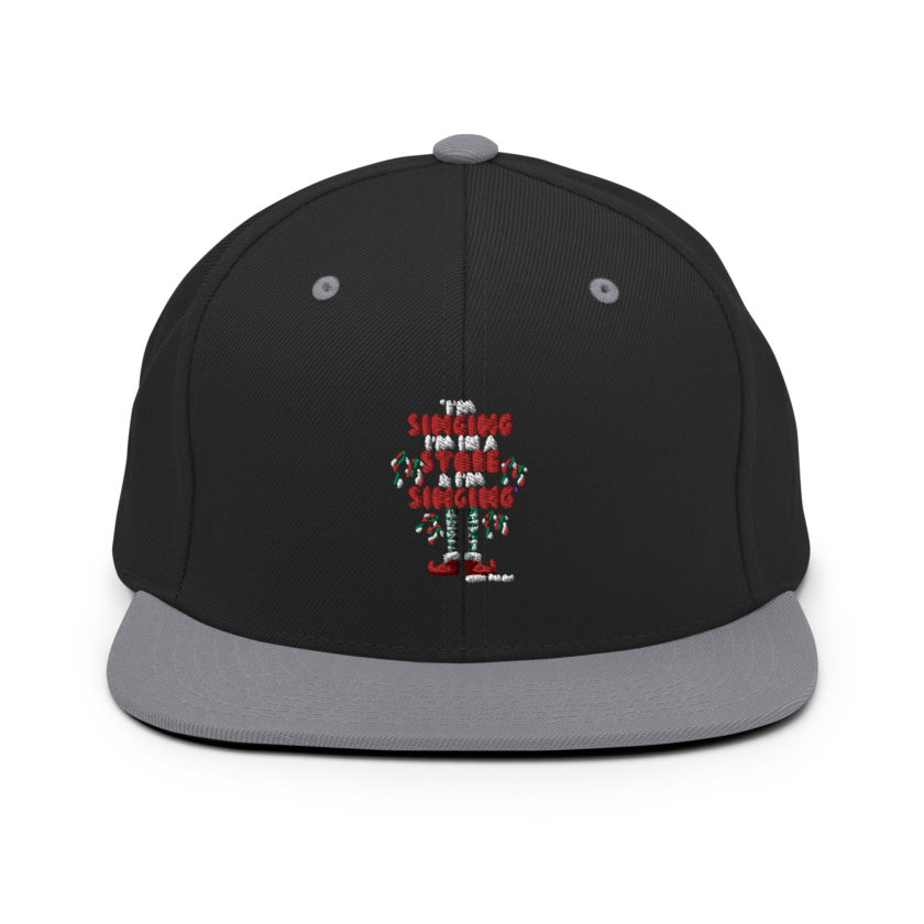 I'm singing! I'm in a store and I'm singing! -Buddy the Elf, Elf Snapback Hat - Image 6