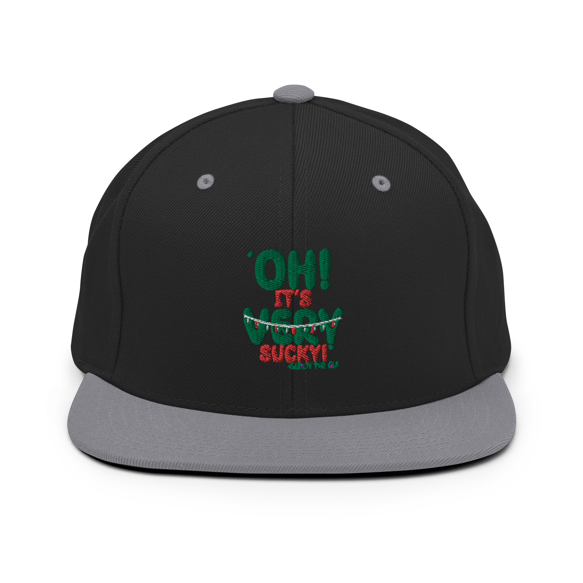 Oh, its VERY sucky! -Buddy the Elf, Elf Snapback Hat - Image 7