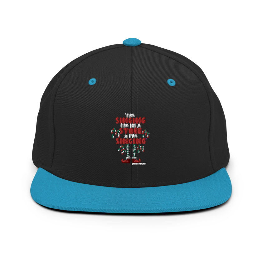 I'm singing! I'm in a store and I'm singing! -Buddy the Elf, Elf Snapback Hat - Image 5