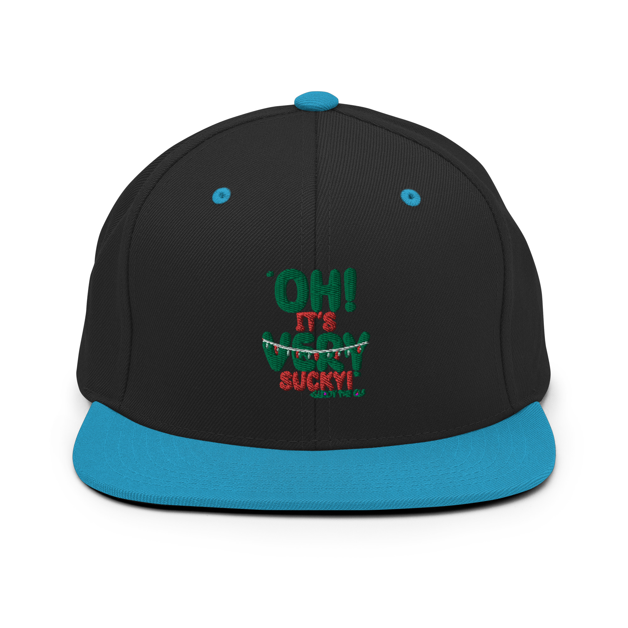 Oh, its VERY sucky! -Buddy the Elf, Elf Snapback Hat - Image 6