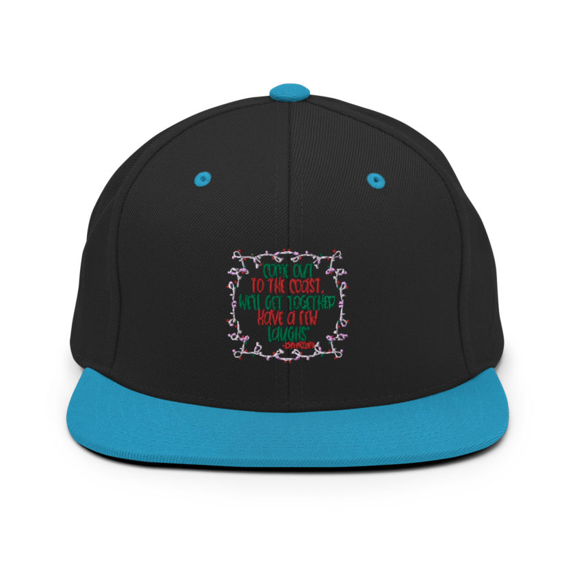 Come out to the cost. We'll get together, have a few laughs... -John Mcclane,  Die Hard Snapback Hat - Image 5