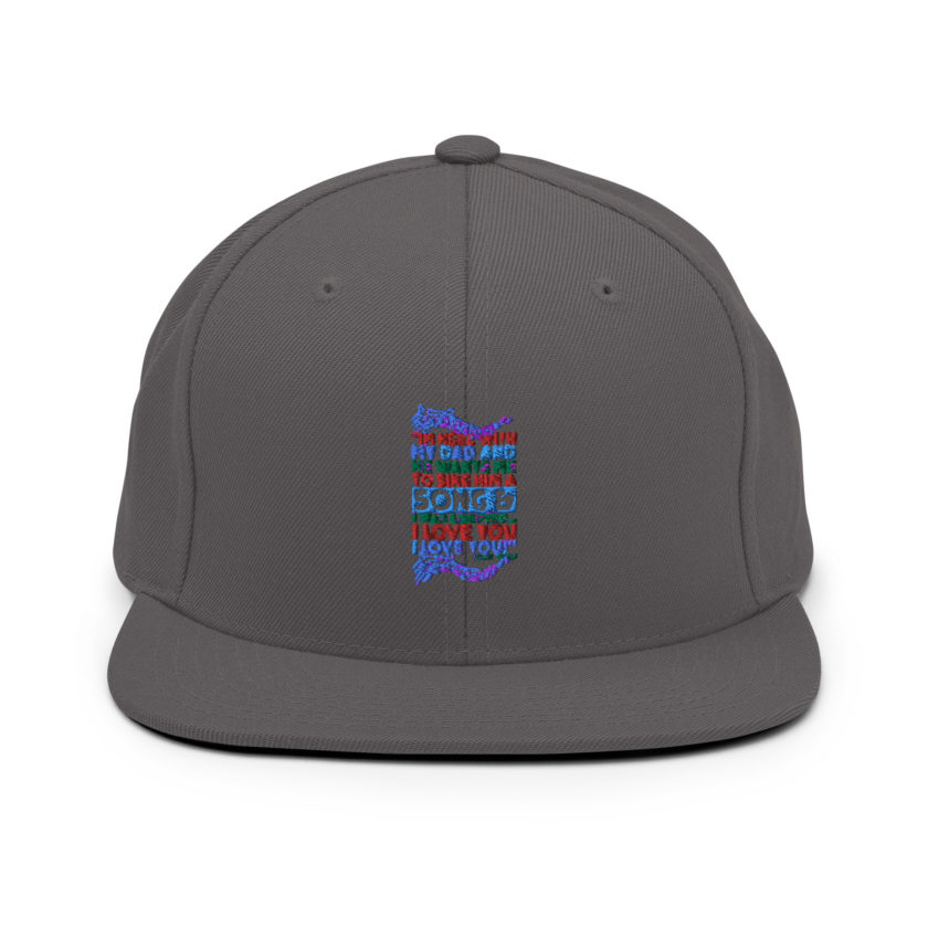 I'm here with my dad and he wants me to sing him a song and I was adopted...I love you I love you! -Buddy the Elf, Elf Snapback Hat - Image 14