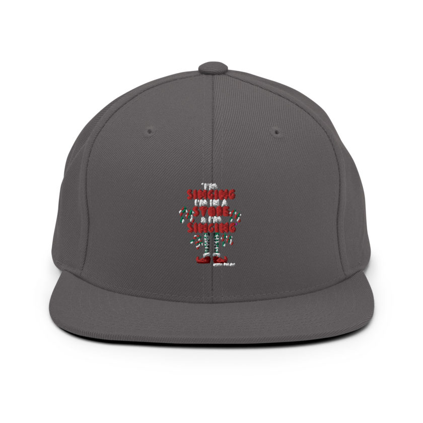 I'm singing! I'm in a store and I'm singing! -Buddy the Elf, Elf Snapback Hat - Image 14